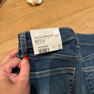 Topshop Petite Jamie high waisted skinny jeans 25”